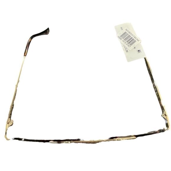Aire NWT Cosmos - Bright Gold Khaki Tint Sunglasses